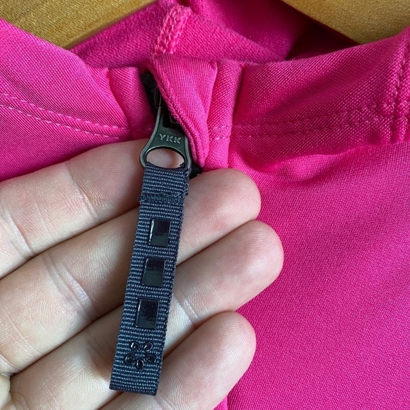 Tuff Athletics Women's Lightweight Pink Athletic Zip Up Hoodie Jacket Medium - Picture 4 of 15